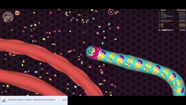 Wormate.io Awesome Candy Hoarder Worms Headshots 53828 Lobby Dealers Epic/Amazing Gameplay Moments