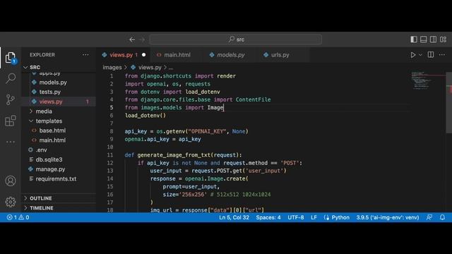 AI development tutorial with OpenAI | Build your own translator, image generator from text & chatbo смотреть онлайн
