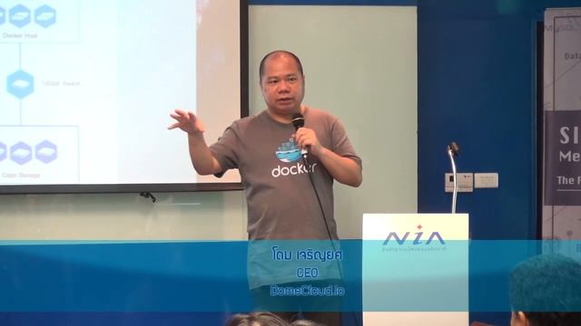 SIPA Tech Meetup 2016 #5 Docker As A Service in DomePress ตอน 2/3 смотреть онлайн