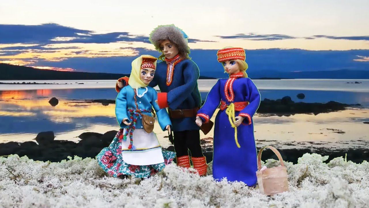 Мультфильм-сказка «О живой и мертвой воде» | Сказка на Саамском языке смотреть онлайн