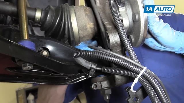 How to Replace Front Hub Assembly 06-10 Ford Explorer смотреть онлайн