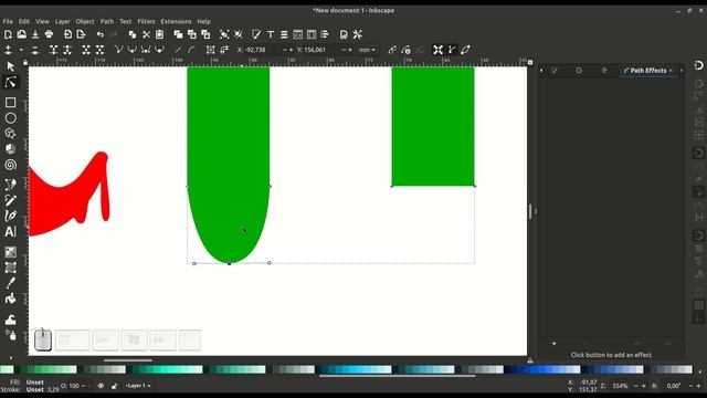Уроки по Inkscape: Эффект капающего текста / Dripping Text Effect in Inkscape смотреть онлайн