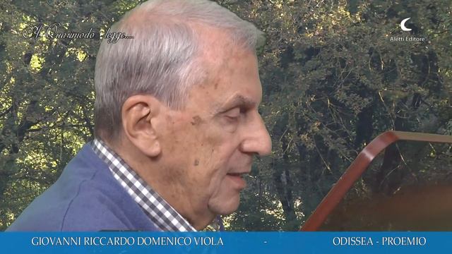 ODISSEA PROEMIO Poesia Di GIOVANNI RICCARDO DOMENICO VIOLA. Dalla Voce Di Alessandro Quasimodo.