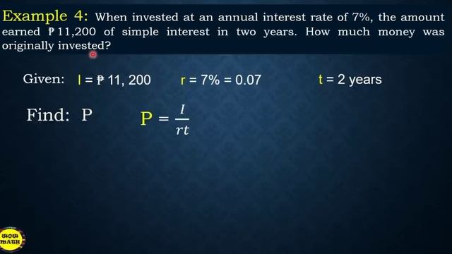 SIMPLE INTEREST || GRADE 11 GENERAL MATHEMATICS Q2 смотреть онлайн