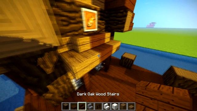 How to make a Minecraft FISHING SHACK/HUT! смотреть онлайн