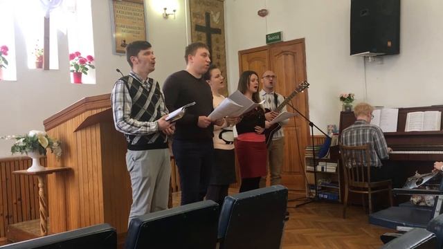 Служение в поместной церкви г. Гатчина молодёжи ЕХБ из Питера смотреть онлайн