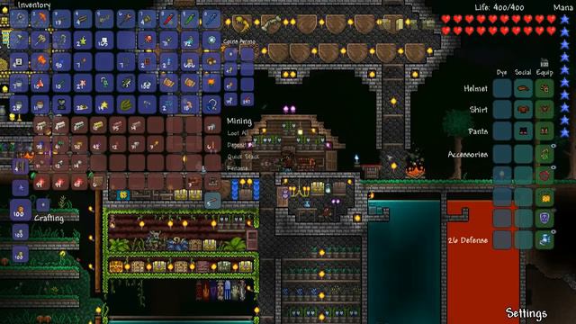 Terraria Summoner Playthrough, Part 16: Pirates, Lava, & a Trophy! (1.3 prep let's play) смотреть онлайн