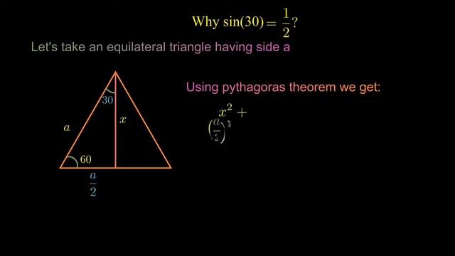 Why sin(30) = 0.5? смотреть онлайн