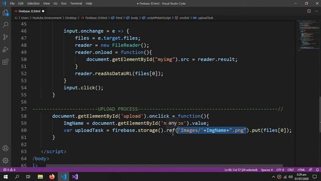Upload & Retrieve Image on Firebase Storage using JavaScript | English смотреть онлайн