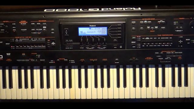 Tango d'amore (Rocco Granta) - Roland G-1000 (EurTango) смотреть онлайн