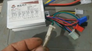 Как «поженить» контроллер YK31C для коллекторного э.двигателя и ручку газа с дисплеем KH-DX