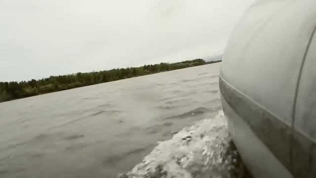 Сплав по реке Ангара на Байкале. Rafting on the Angara river at lake Baikal. смотреть онлайн