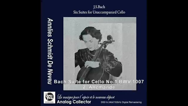 Bach Suite for Cello No.1 in G Major, BWV.1007 - 2. Allemande смотреть онлайн