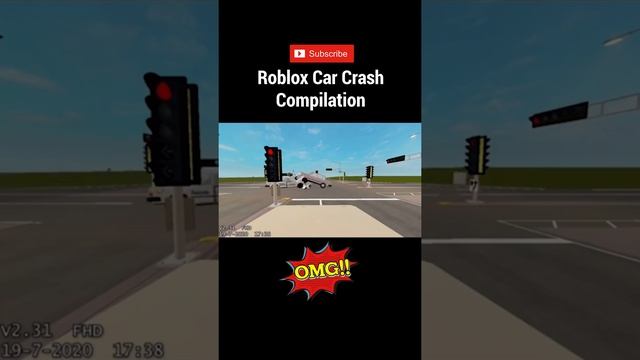 MUST SEE!!! Roblox Insane Car Crash Compilations 2022 #roblox смотреть онлайн