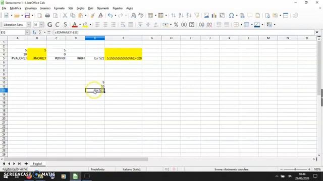 Excel Tipi di messaggi di Errore смотреть онлайн