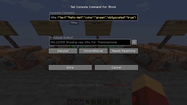 [Minecraft Tutorial] "/title" Befehl in Minecraft 1.15.2 und frühere Versionen | Theminestone смотреть онлайн