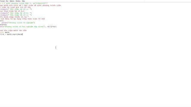 Lập Trình Python cơ bản_ Giải phương trình bậc 2 toán lớp 10 смотреть онлайн