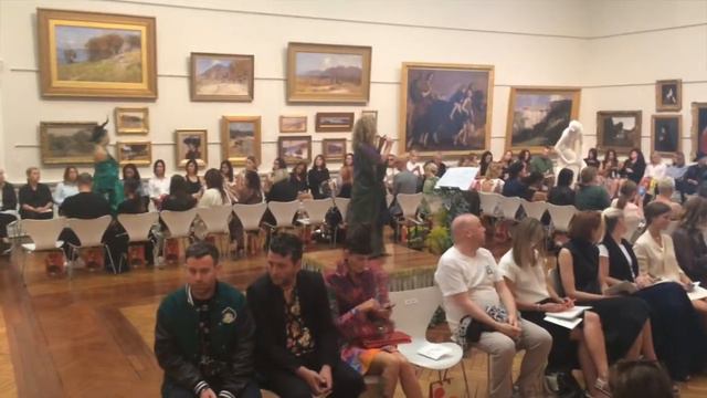 Spirit of Pan flute performance at Art Gallery of NSW for #MercedesBenzFashionWeek смотреть онлайн
