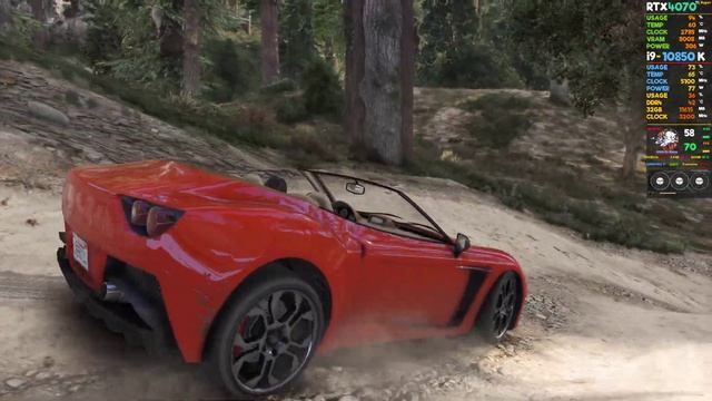 RTX 4070TI SUPER Gigabyte Gaming OC || Grand Theft Auto V @1440p MAX