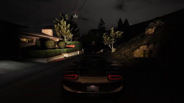 How GTA VI Look Like Redux - Porsche 918 Spyder in Los Santos смотреть онлайн