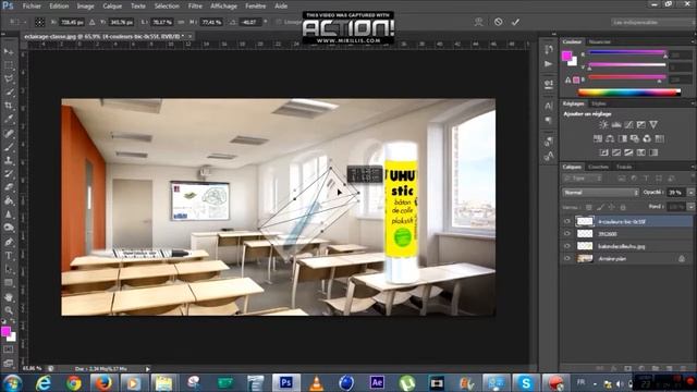 Speed art (via photoshop CC,Vegas pro 13,cinéma 4d) смотреть онлайн