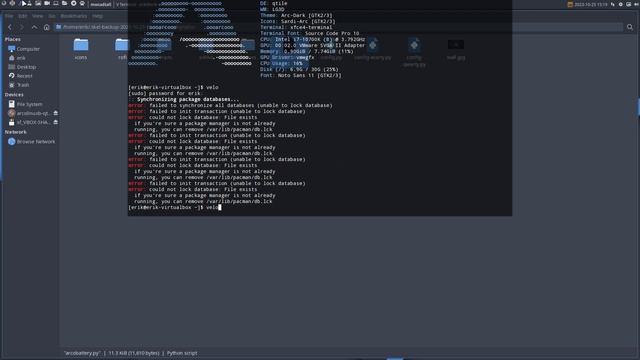 ArcoLinux : 3647 Qtile and the ArchLinux-logout application is going fullscreen again if ... смотреть онлайн