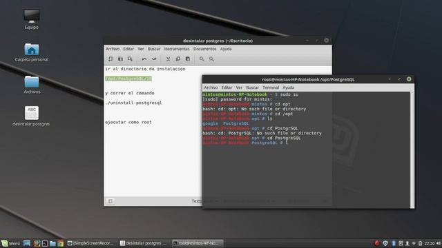 Desinstalar postgresql ubuntu (cualquier versión) смотреть онлайн