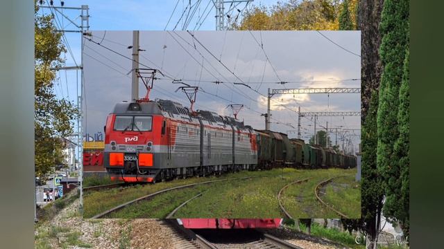 ПОЕЗДА НОСИТЕЛИ. 7 часть. 2ЭС4К, 3ЭС4К 