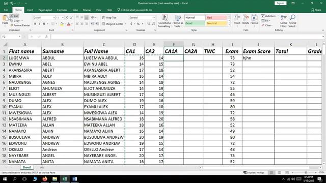 3 Using paste values in excel смотреть онлайн