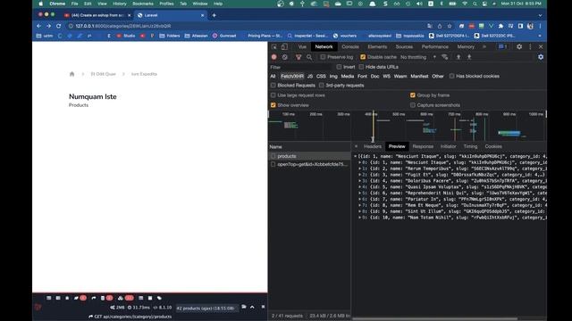 Create an eshop from scratch with Laravel and Vue (4) смотреть онлайн