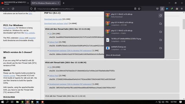 How to install PHP 8.0.9 on Windows 10 and active 100% смотреть онлайн