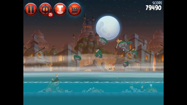 Angry birds Star Wars 2 battle of noboo pork side level 19 three stars смотреть онлайн