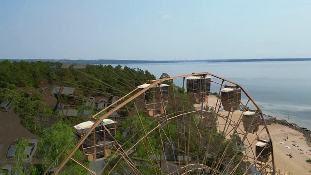 Колесо обозрения в парке отдыха «Звезда» смотреть онлайн