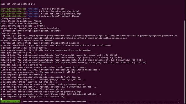 Como começar a entender Python Django + SQL - Episódio 1 смотреть онлайн