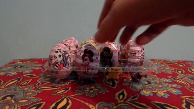 Монстр Хай! Шоколадное яйцо с сюрпризом. Moster High!! Chocolad egg with surprise. часть 1 смотреть онлайн