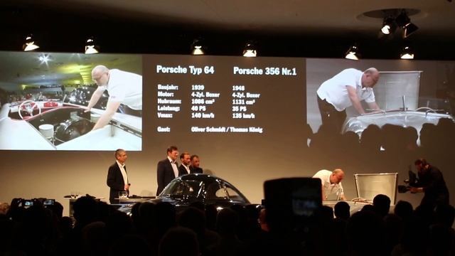 Porsche 356 Number 1 at Porsche Soundnacht 2015 смотреть онлайн