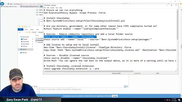 Chocolatey in the Organisation - Install Chocolatey Without Network Access смотреть онлайн