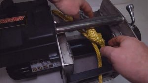 Крепление троса на Лебёдку RJO 12000S