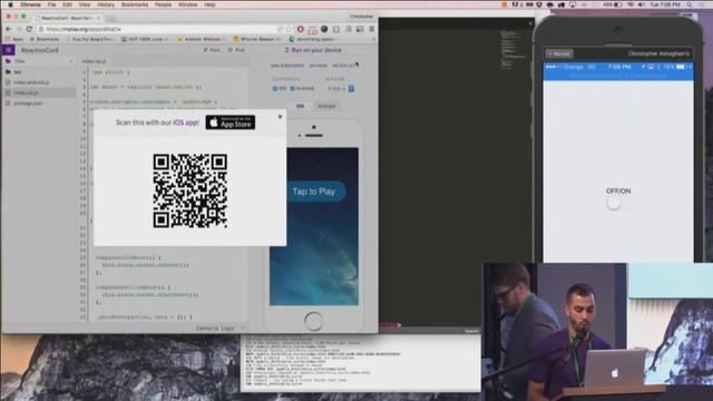 React Native and Raspberry/Arduino | Christopher Dro | ReactiveConf 2015 смотреть онлайн
