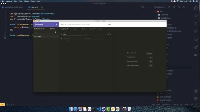 Laravel 8 Api Tutorial #2 Store Movies to Database смотреть онлайн