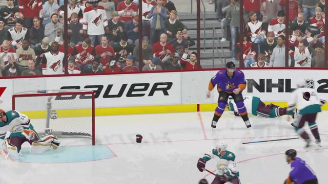 NHL 21 Reverse Retro Arizona Coyotes vs Anaheim Ducks смотреть онлайн