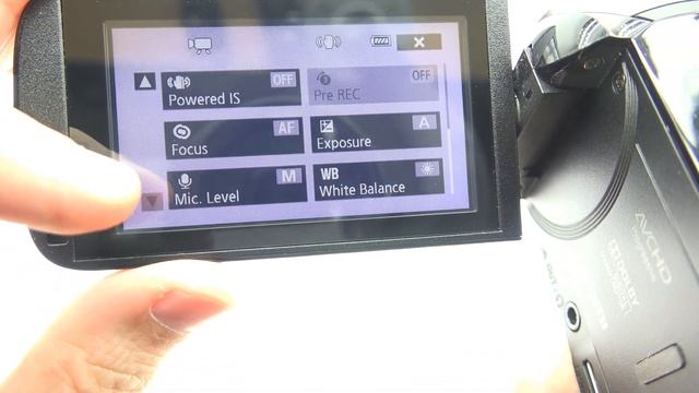 Canon Legria HF R56 Main Menu 4K смотреть онлайн