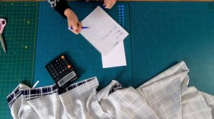 Юбка полусолнце с одним швом. Раскрой за 5 минут