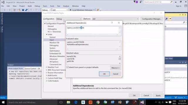 2 Using OpenCV 310 with Visual Studio 2015 tutorial with basic example IN HINDI смотреть онлайн