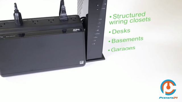 UPS Respaldo de energía APC BE425M Línea de lujo de la marca 6 salidas, la mejor protección en casa смотреть онлайн