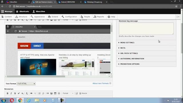 Enabling meta tag module for drupal 8 for your content type смотреть онлайн