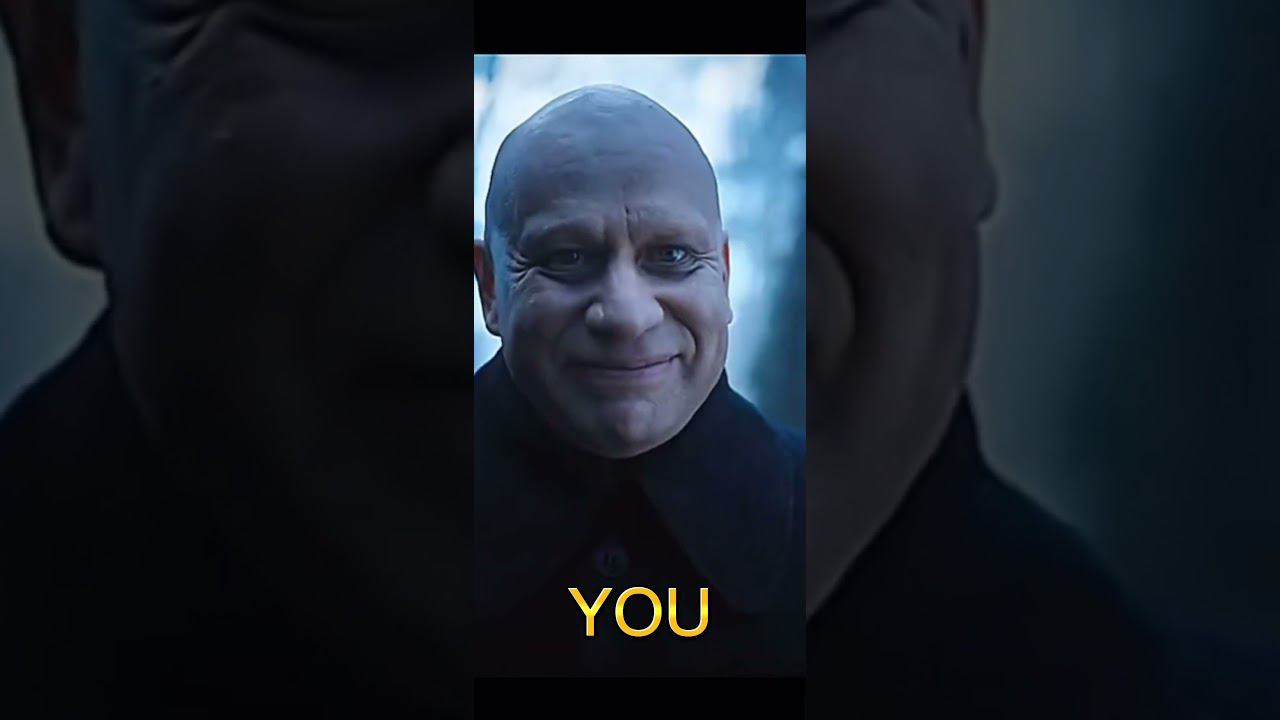 Uncle fester is the only person who makes Wednesday smile смотреть онлайн
