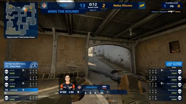 смотрим матч нави Vs форз [RU] NAVI Vs ForZe (0-1) BO3 |IEM New Yourk 2020