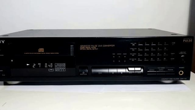 SONY CDP-715 Compact Disc Player смотреть онлайн