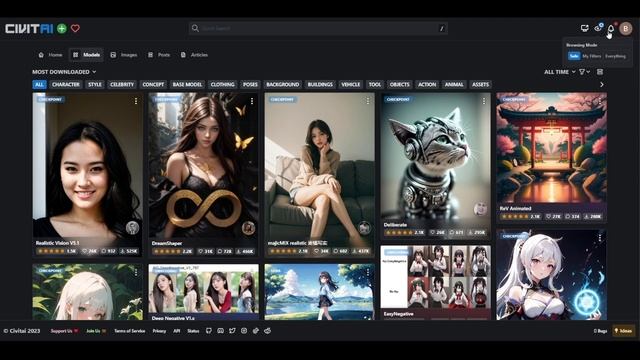 Как установить модель в Stable Diffusion смотреть онлайн